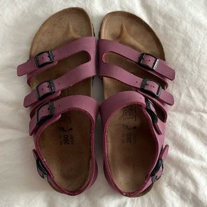 Birkenstock’s Birki’s Ellice Sandal, Burgundy